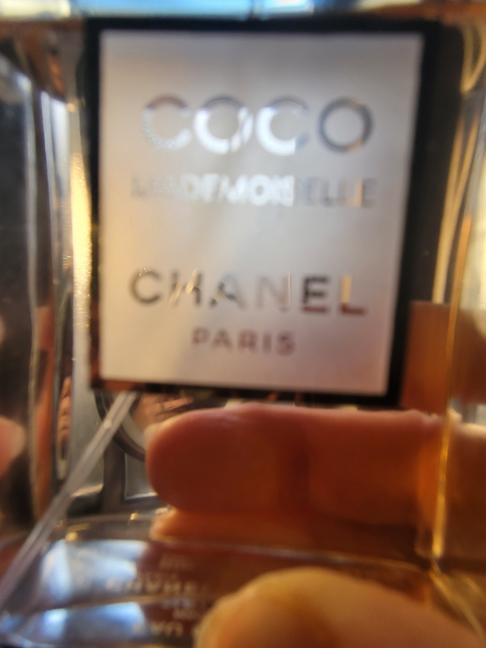 CHANEL Coco Mademoiselle Bottle - Soft Pink Glass 3.4 Oz. - Picture 3 of 5